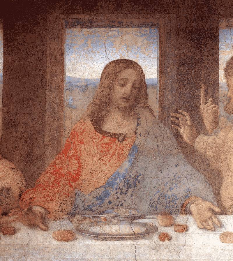 From The Last Supper, Leonardo da Vinci